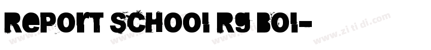 Report School Rg Bol字体转换
